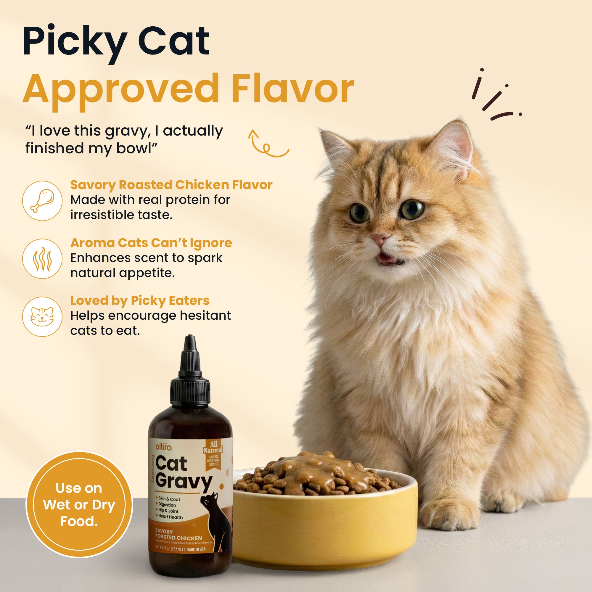 Everyday Cat Gravy - Savory Roasted Chicken